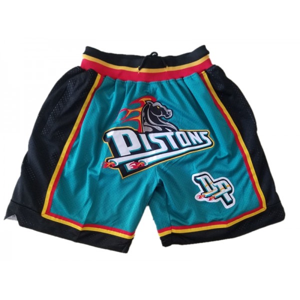 NBA Detroit Pistons Herren Pocket Shorts Grün Swingman NBA Detroit Pistons Herren Pocket Shorts Grün Swingman